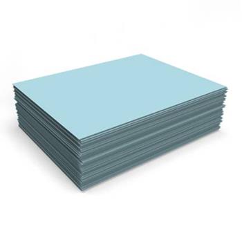 JAM Paper Colored Paper, 24 lb, 8.5&quot; x 11&quot;, Pastel Blue, 250 Sheets/Pack
