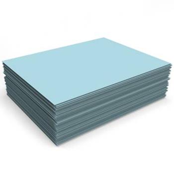 JAM Paper Colored Paper, 24 lb, 8.5&quot; x 11&quot;, Pastel Blue, 500 Sheets/Pack