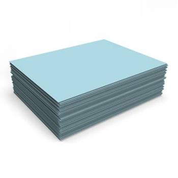 JAM Paper Paper, 24 lb, 8.5&quot; x 11&quot;, Pastel Blue, 50 Sheets/Pack