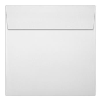 JAM Paper Square Envelopes, 70 lb, 3-1/4 in x 3-1/4 in, Bright White, 1000/Case