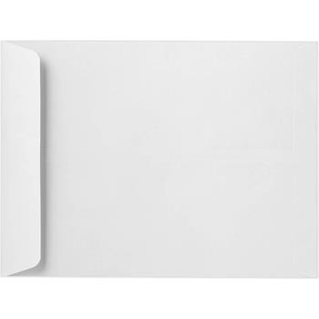 JAM Paper Jumbo Envelopes, 11 in x 17 in, Open End, 28 lb Bright White, 500/Pack