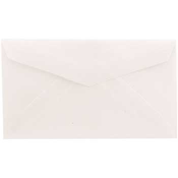 JAM Paper 2Pay Translucent Vellum Envelopes, 2 1/2&quot; x 4 1/4&quot;, Clear, 25/PK