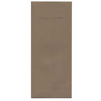 JAM Paper #12 Policy Recycled Envelopes, 4 3/4&quot; x 11&quot;, Simpson Kraft, 50/BX