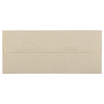 JAM Paper #10 Business Parchment Envelopes, 4 1/8&quot; x 9 1/2&quot;, Natural Recycled, 500/BX