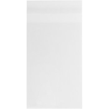 JAM Paper Self-Adhesive Cello Sleeve Envelopes, A10, 6 1/4&quot; x 9 5/8&quot;, Clear, 100/PK