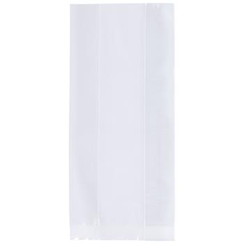 JAM Paper Cello Bags, 3 1/2&quot; x 2&quot; x 7 1/2&quot;, Clear, 100/BX