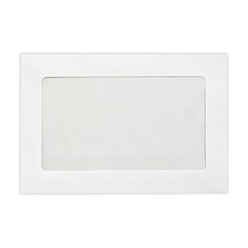 JAM Paper Full Faced Window Envelopes, 6 in x 9 in, 28 lb, Bright White, 250/Pack