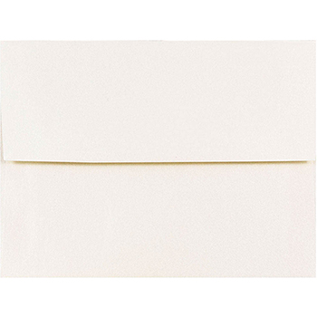 JAM Paper A2 Metallic Invitation Envelopes, 4 3/8&quot; x 5 3/4&quot;, Opal Stardream, 250/PK