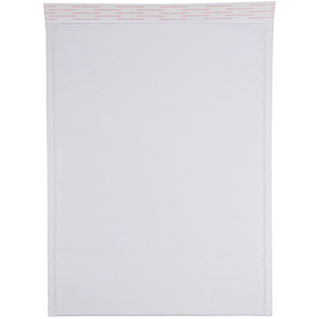 JAM Paper Bubble Lite Padded Mailers, Size 5, 10 1/2&quot; x 14 1/2&quot;, White Kraft, 25/Pack