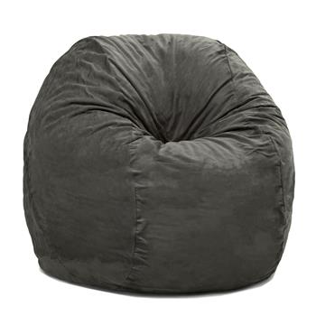 Jaxx Bean Bag Chair, 4 ft, Charcoal