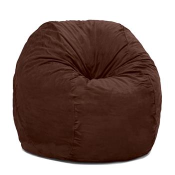 Jaxx Bean Bag Chair, 4 ft, Chocolate