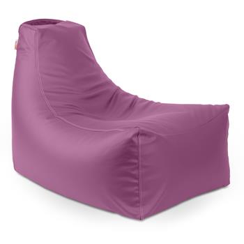 Jaxx Bean Bag Chair, 36 in L x 30 in W x 28 in H, Large, Vinyl, Purple
