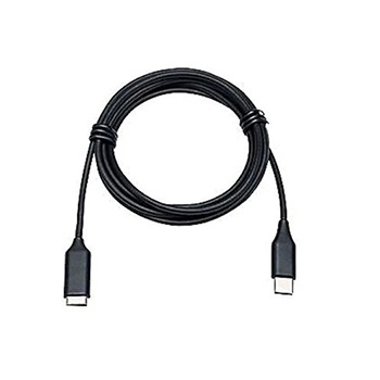 Jabra Evolve2 USB-C Data Transfer Cable - 3.94 ft USB-C Data Transfer Cable - Type C USB - Type C USB - Black