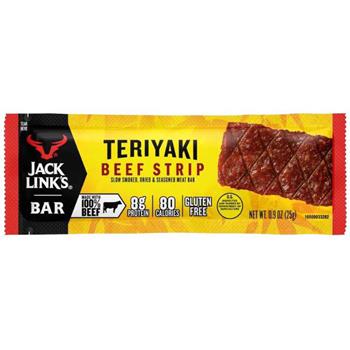 Jack Link’s Teriyaki Beef Strip, 0.9 oz, 12/Box