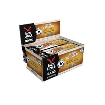 Jack Link’s Original Rotisserie Chicken Strip Bar, 0.9 oz, 12/Box, 4 Boxes/Case