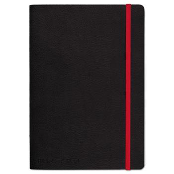 Black n&#39; Red Soft Cover Notebook, Legal Ruled, 5.75&quot; x 8&quot;.25&quot;, White Paper, Black Cover, 71 Sheets/Pad