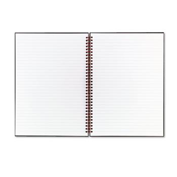 Black n&#39; Red Twinwire Hardcover Notebook, Legal Rule, 8 1/2 x 11, White, 70 Sheets