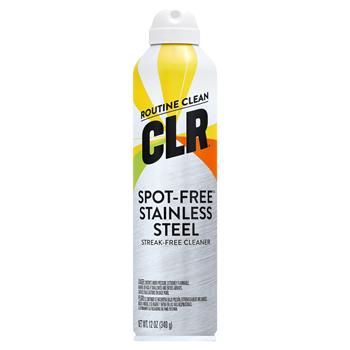 CLR Spot-Free Stainless Steel Cleaner, 12 oz Aresol, 6/CT