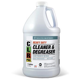 CLR PRO Heavy Duty Cleaner &amp; Degreaser, 1 Gallon, 4/CT