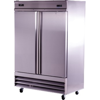 Spartan Two Door Stainless Steel Reach-In Commercial Refrigerator