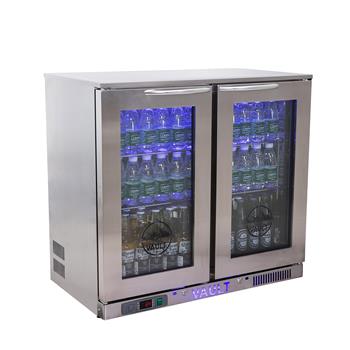 Spartan Vault Beer Cooler, Temperature Between 23 degrees F and 33 degrees F, 7.3 cubic feet, 35.4&quot; x  19.7&quot; x 33.1&quot;, Stainless Steel