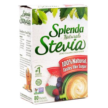 Splenda Naturals Stevia Sweetener Packets, 80/BX