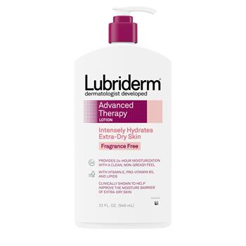 Lubriderm&#174; Advanced Therapy Lotion, Fragrance-Free, 32 Fl. Oz