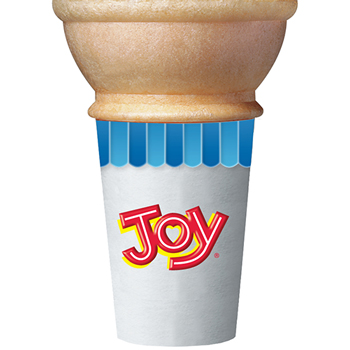 Joy Cone #60 Jacketed Sleeve Cake Cup, 484/CS