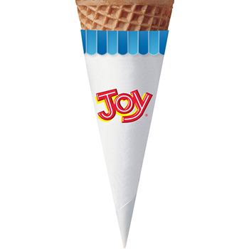 Joy Cone #415 Jacketed Sugar Cone, 800/CS
