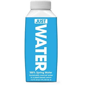 JUST Water Spring Water, 11.2 oz., 24/CS