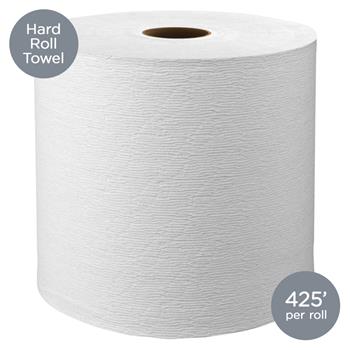 Details about   Kleenex 425 ft White Hard Roll Paper Towels 12 Rolls KCC01080 