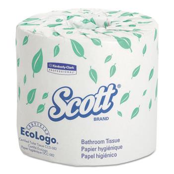 Scott Essential Professional Standard Roll Bathroom Toilet Paper, 2-Ply, White, 550 Sheets/Roll