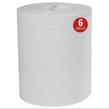 Kimberly-Clark Professional CriticalClean WetTask Wipers for Bleach, Disinfectants, and Sanitizers, Center-Pull Roll, White, 140 Sheets/Roll, 6 Rolls/Carton