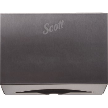 Scott Scottfold Folded Towel Dispenser, 10.63 in x 9 in x 4.75 in, Stainless Steel