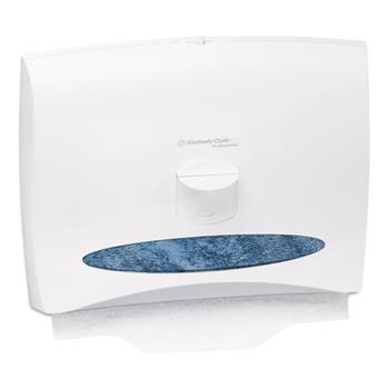 Scott Personal Seat Cover Dispenser, 17.5 in x 13.25 in x 2.25 in, White