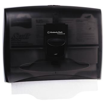 Scott Personal Seat Cover Dispenser, 17.5 in x 13.25 in x 2.25 in, Black