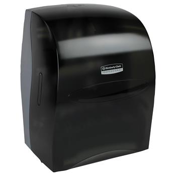 Kimberly-Clark Professional Sanitouch Manual Hard Roll Towel Dispenser, 12.63 in x 16.13 in x 10.2 in, Black