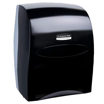 Kimberly-Clark Professional Sanitouch Manual Hard Roll Towel Dispenser, 12.63 in x 16.13 in x 10.2 in, Black