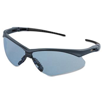KleenGuard V30 Nemesis Safety Glasses, Light Blue Lenses With Blue Frame, 1 Pair
