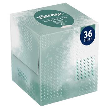 Kleenex Professional Naturals Facial Tissue, 2-Ply, White, 90 Tissues/Box, 36 Boxes/Carton