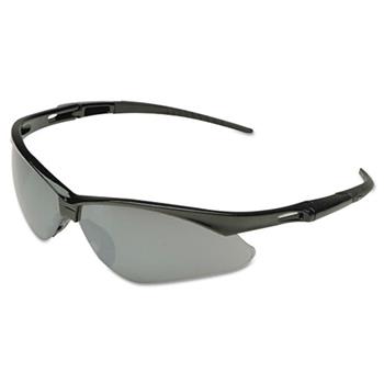 KleenGuard V30 Nemesis Safety Glasses, IRUV Shade 3.0 Lenses With Black Frame, 1 Pair