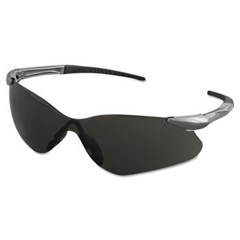 KleenGuard Nemesis VL Safety Glasses, Smoke Lenses with Gunmetal Frame, Unisex, 1 Pair