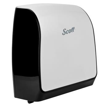 Scott Pro Manual Hard Roll Towel Dispenser, 12.66 in x 16.44 in x 9.18 in, White