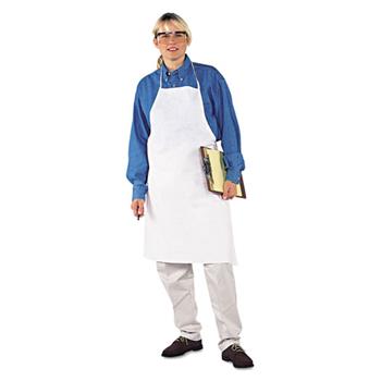 KleenGuard A20 Breathable Particle Protection Apron, 28&quot; x 40&quot;, Tie Back, White, 10 Bags of 10 Aprons, 100 Aprons/Carton