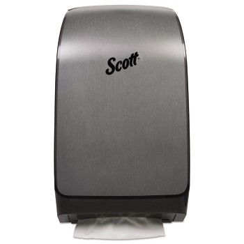 Scott Scottfold Folded Paper Towel Dispenser, 10.66&quot; x 5.48&quot; x 18.79&quot;, Stainless Steel