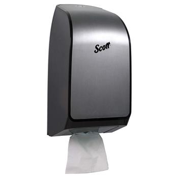 Kimberly-Clark Professional Hygienic Toilet Paper Dispenser, 7.00 in x 5.72 in x 13.33 in, Stainless Steel