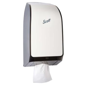 Scott Hygienic Bathroom Toilet Paper Dispenser, 7.00&quot; x 5.72&quot; x 13.33&quot;, White