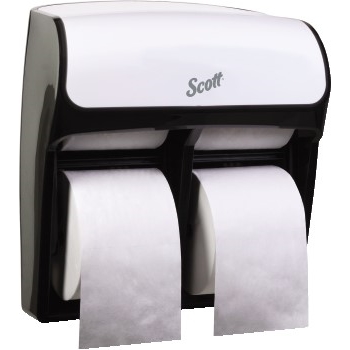 Scott Pro High Capacity Coreless SRB Toilet Paper Dispenser, 11.25 in x 12.75 in x 6.19 in, White