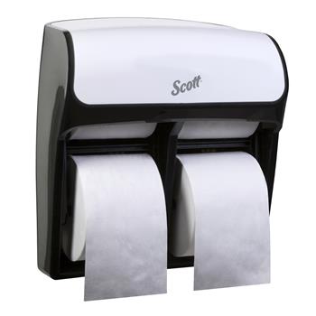 Scott Pro High Capacity Coreless Standard Roll Toilet Paper Dispenser, 11.25 in x 12.75 in x 6.19 in, White