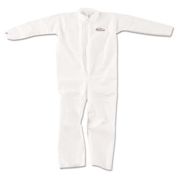 KleenGuard A20 Breathable Particle Protection Coveralls, Zip Front, White, XL, 24 Coveralls/Carton